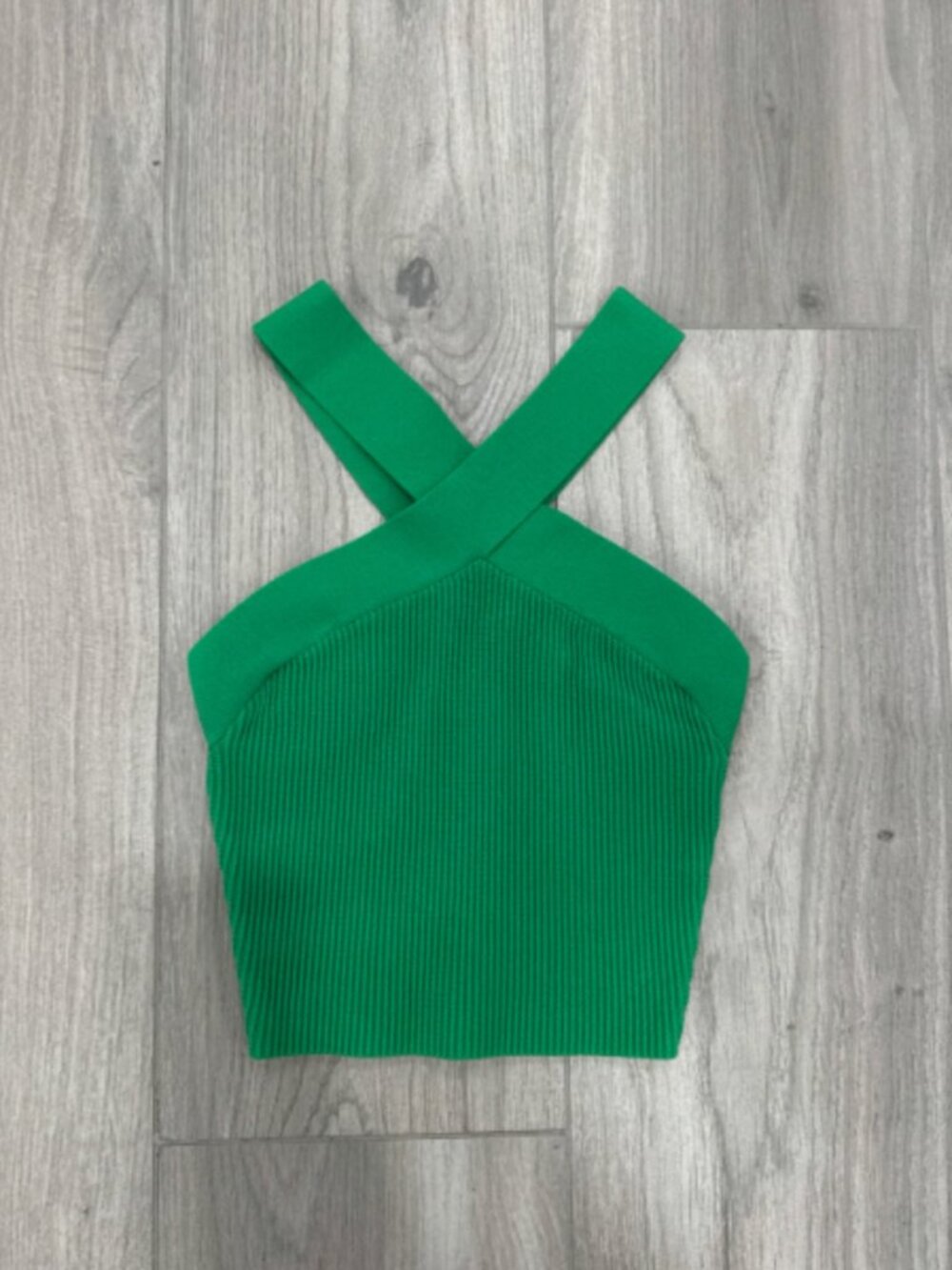 Aritzia Babaton Knit Criss cross tank